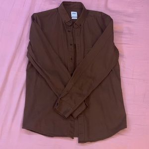 Chocolate Brown Shirt Jacket